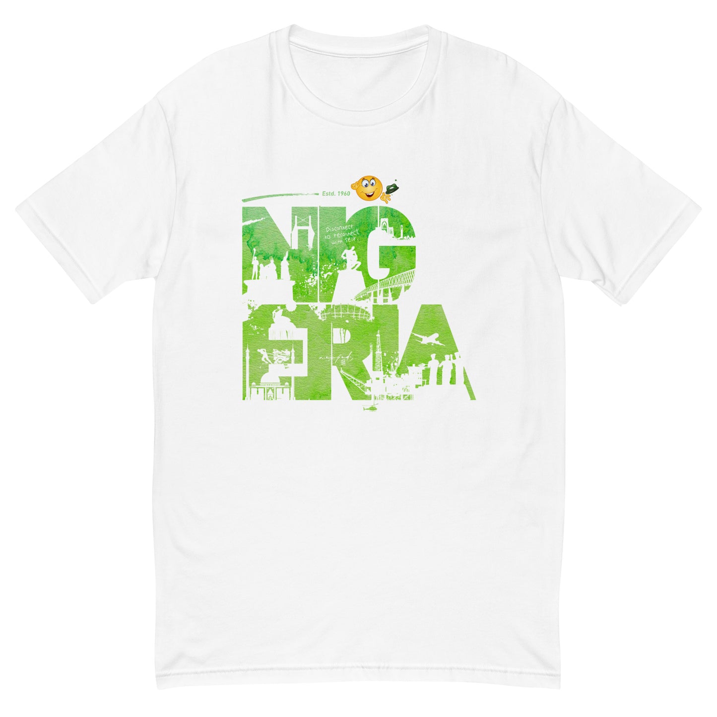 Nigerian Landmarks T-shirt designs. For October 1st Independence. Celebrate Nigeria's Independence in Style with Iconic Landmark T-Shirts!