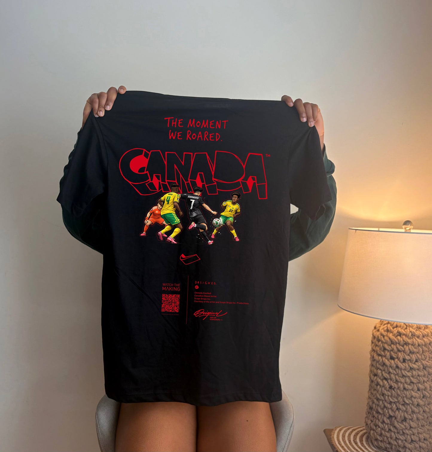 The Moment We Roared Canada Soccer T-Shirt | World Cup Fan Tee