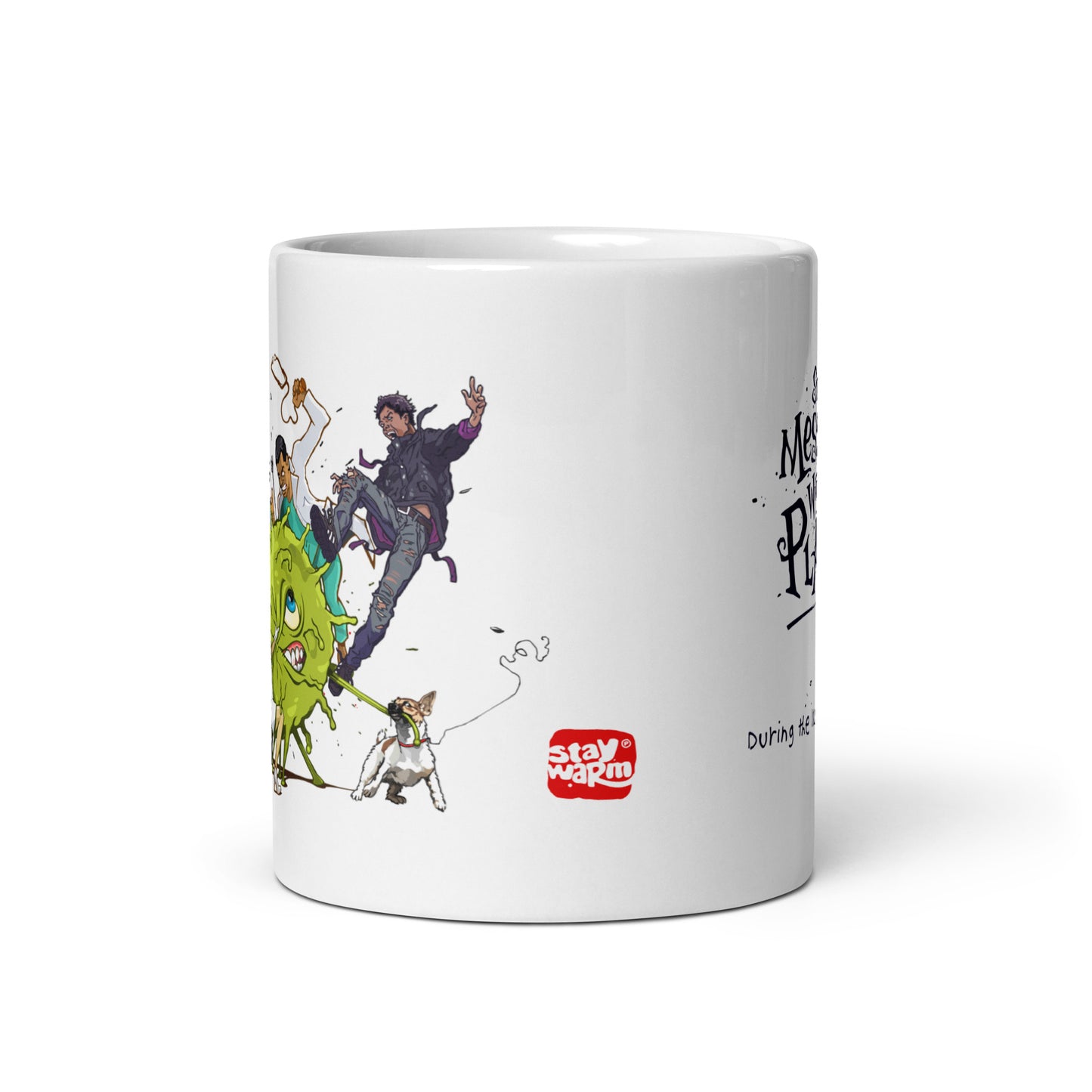 SD01. / During the Last Lockdown / white glossy mug
