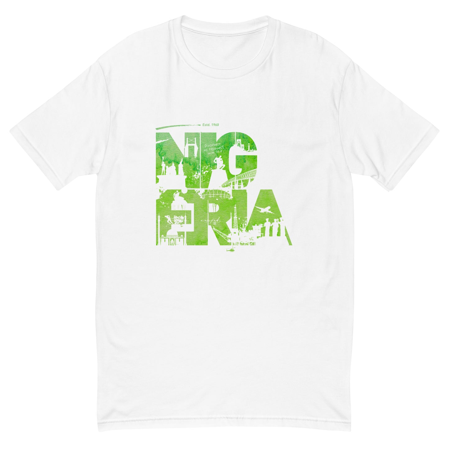 SD04. / Nigerian Landmark Design (Motherland) / Short Sleeve T-shirt