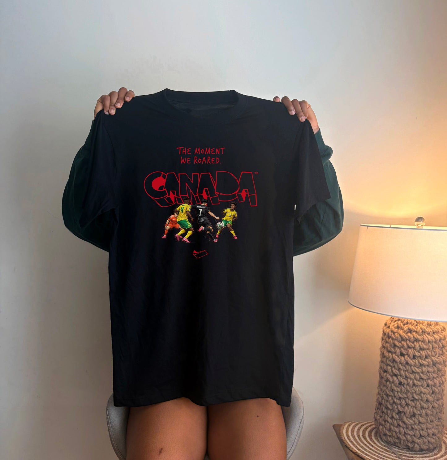 The Moment We Roared Canada Soccer T-Shirt | World Cup Fan Tee
