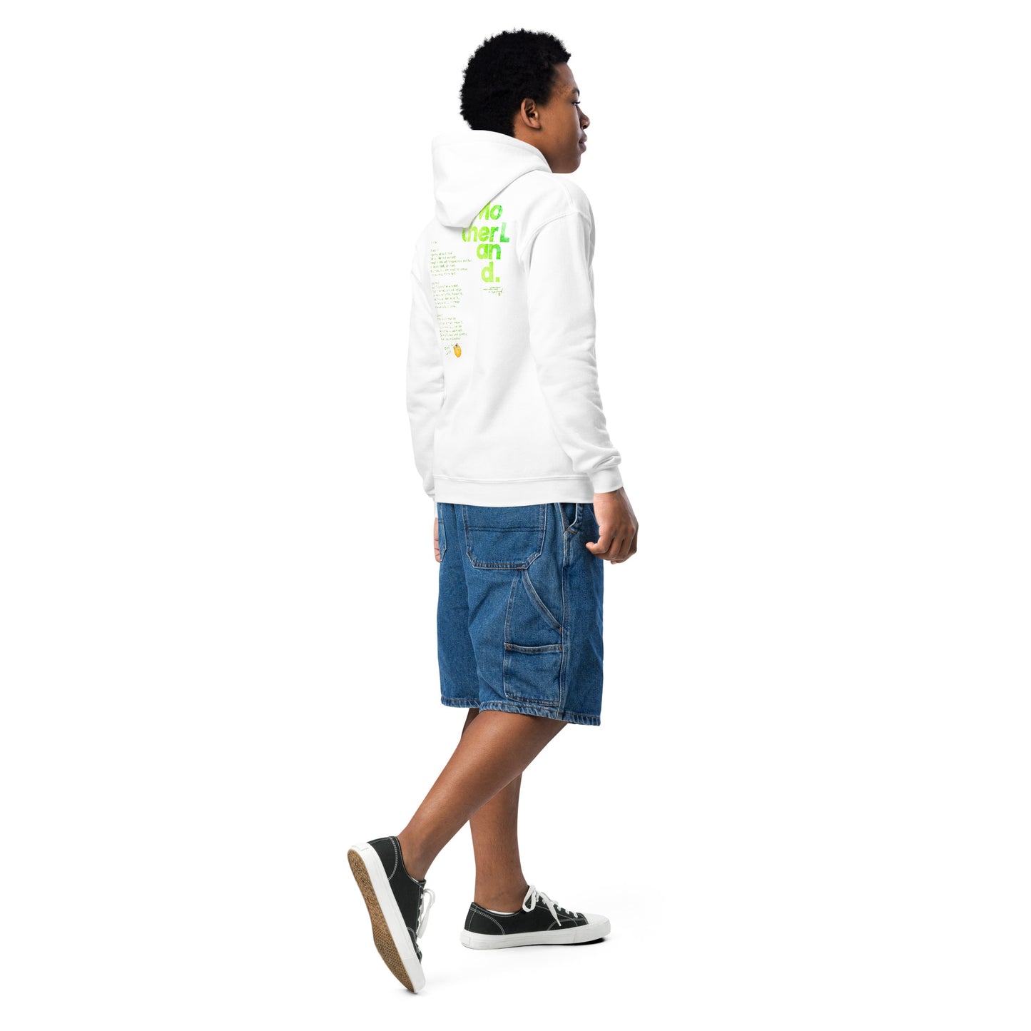 SD07. / Nigerian Landmark Design (with Anthem) + Emoji I / Youth heavy blend hoodie